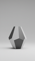 Geometric Tabletop Vase