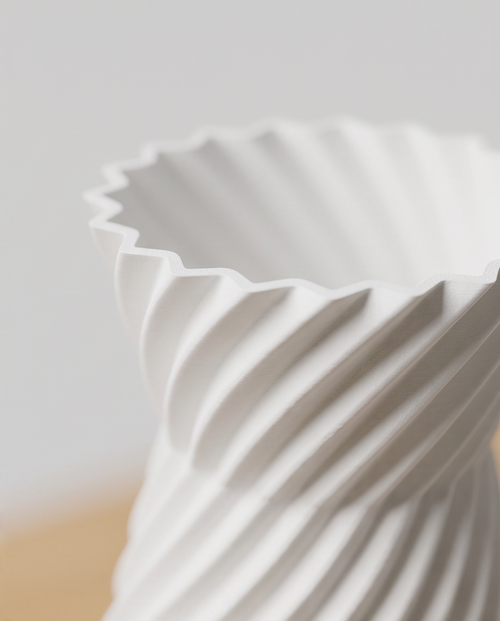 Geometric Tabletop Vase