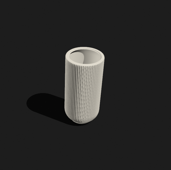 Minimalist Vase Decor Piece – 3D Print File (STL)