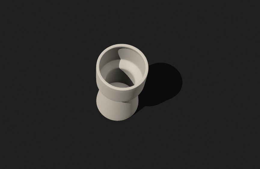 Sculptural Flower Pot – 3D Print File (STL)